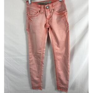 Hydraulic Bailey Pink Skinny Jeans 5 Pocket 1/2